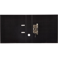 Папка-регистратор 75мм Attache, А4, черная, ПБП2, метал. угол, карман.кор