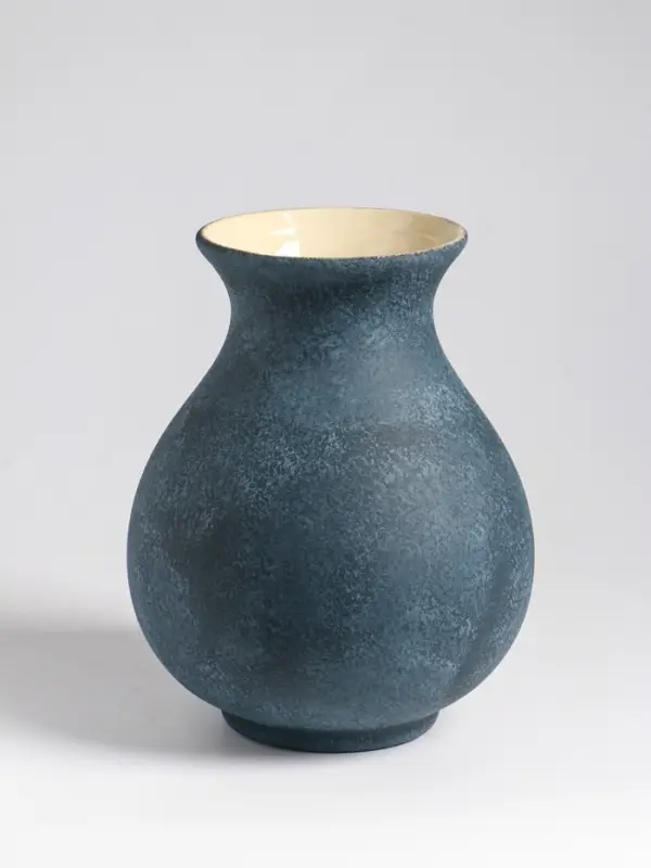 Ваза настольная керамика Ваза настольная керамика "Клето" 20х15 см, синий