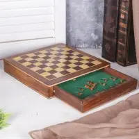 Шахматы магнитные, 25.5&times;25.5&times;4 см, дерево шишам