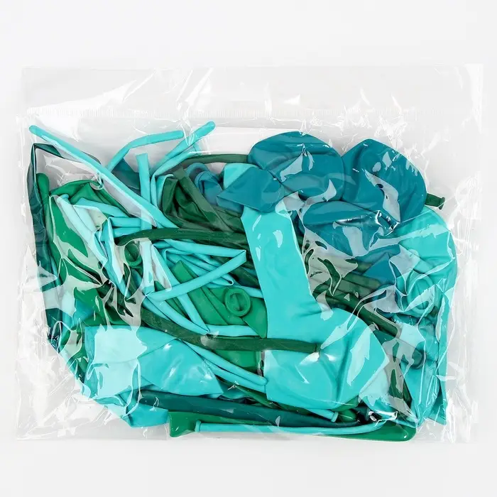 Воздушные шары латексные, набор &laquo;Тёмный бирюзовый&raquo;, 60 шт.