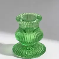 Подсвечник стеклянный &laquo;Фридрих&raquo;, 5&times;5&times;6 см, d=2.2 см