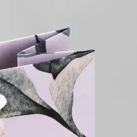 Пакет подарочный под две бутылки, упаковка, &laquo;Для тебя&raquo;, 35&times;20&times;9 см