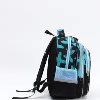 Ранец с эргономичной спинкой 3 отделения, средний "Хулиган"