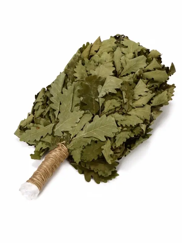 Веник для бани &laquo;Элитный&raquo;, дубовый, 55 см, с обмотанной ручкой, &laquo;Добропаровъ&raquo;