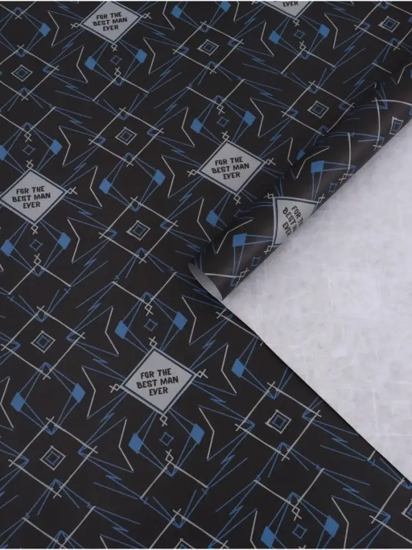 Бумага упаковочная крафт &laquo;Для лучшего мужчины&raquo;, 70&times;100 см