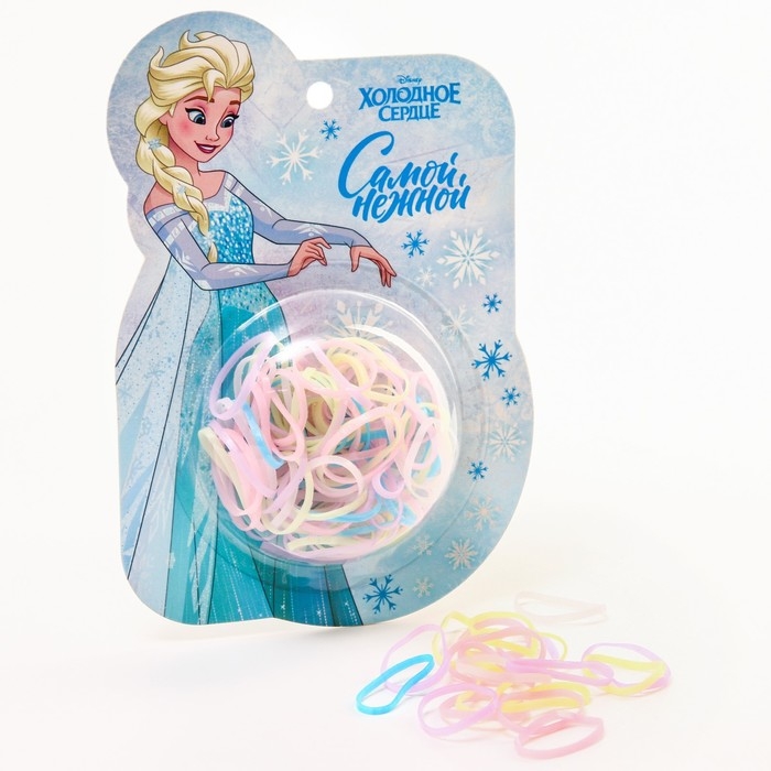 Резинка для волос, 85 штук, Холодное сердце МИКС Резинка для волос, 85 штук, Холодное сердце МИКС