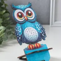 Подставка под телефон "Сова" 19х10 см, вид 2