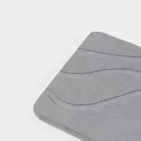 Подставка диатомитовая для губки и аксессуаров для ванной, 25&times;10 см, серая