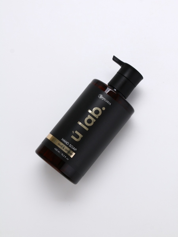 ULAB Жидкое мыло для рук "Уд и амбра", 450 мл