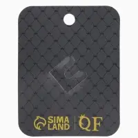 Зажим для кардигана "Ажур", лепестки, цвет белый в серебре