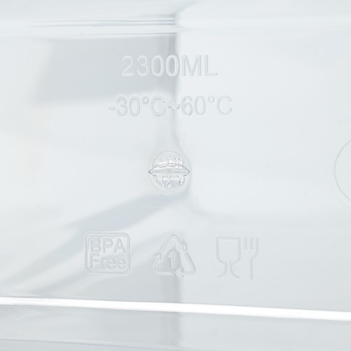 Контейнер для стирального порошка и кондиционера, с мерным стаканом, 2300 мл Контейнер для стирального порошка и кондиционера, с мерным стаканом, 2300 мл