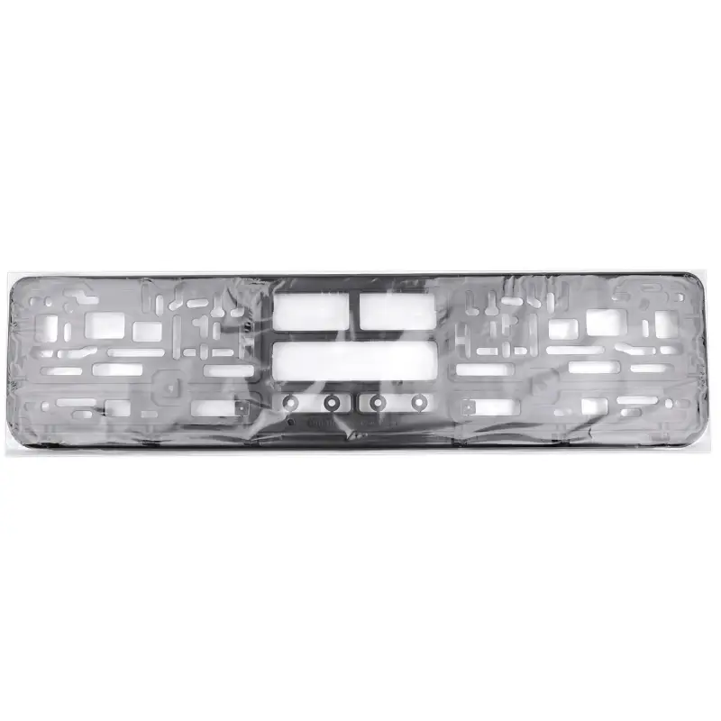 Рамка под номерной знак книжка (черная) JT JRN-01