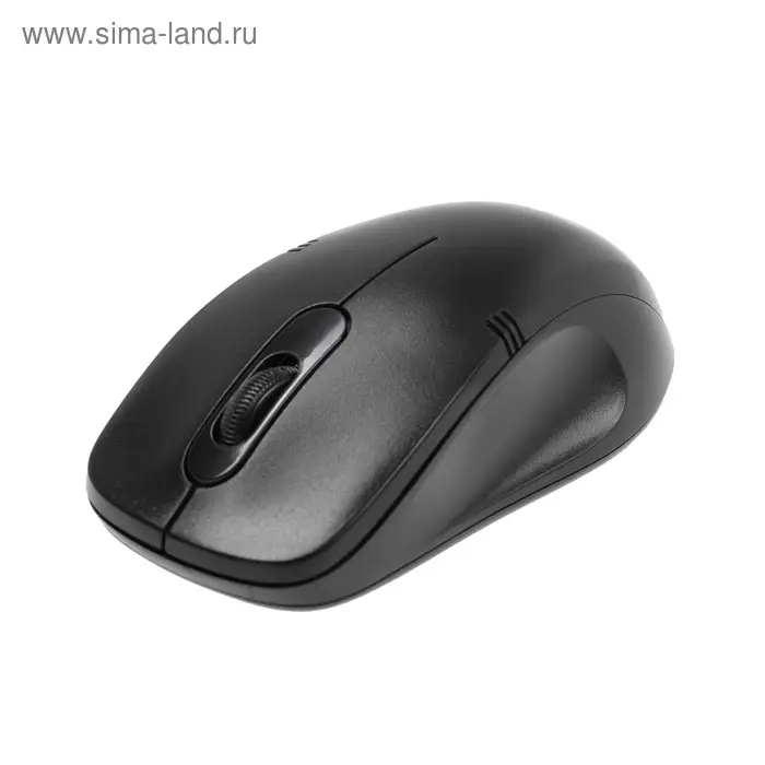 Мышь беспроводная Smartbuy ONE 358AG-K, оптическая, 1200 dpi, USB, от батареек 2xAAA, чёрная