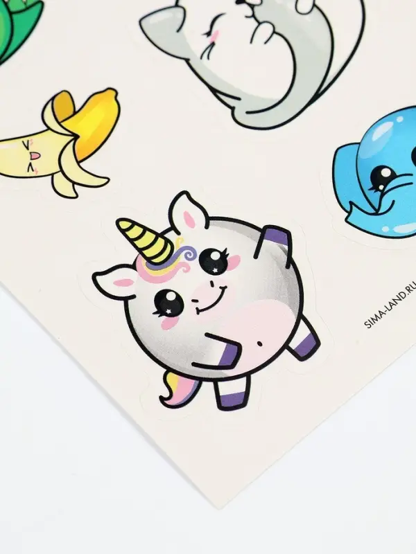 Наклейки &laquo;Милашки&raquo;, 8&times;11 см