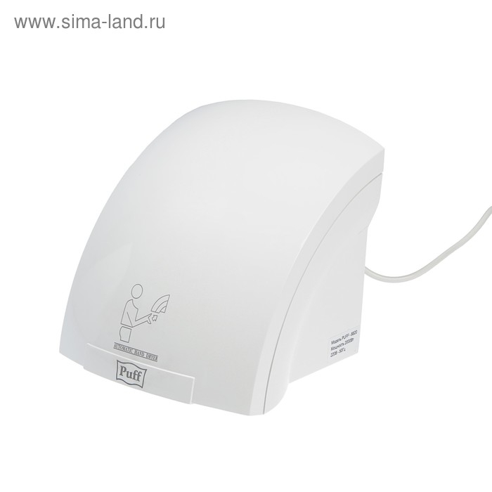 Сушилка для рук Puff-8820, 2 кВт, 240х230х240 мм, белый Сушилка для рук Puff-8820, 2 кВт, 240х230х240 мм, белый