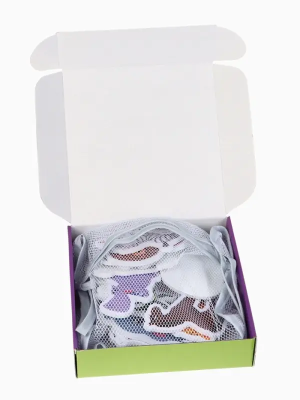 Игрушки - стикеры для купания в ванне Крошка Я &laquo;Весёлые зверята&raquo;, с сеткой, EVA, набор 20 шт.