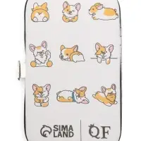 Набор маникюрный CORGI, 7 предметов, PVC-чехол, разноцветный