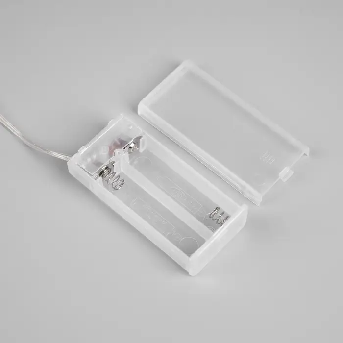 Светодиодная фигура &laquo;Снежинка синяя&raquo; 39 см, 20 LED, от батареек AAx2, свечение тёплое белое