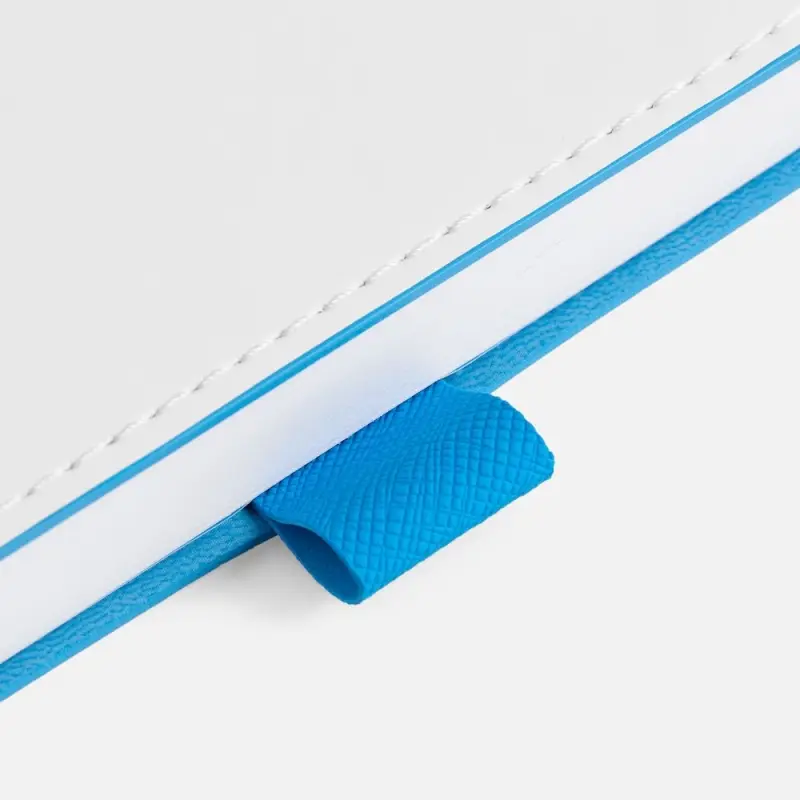 Ежедневник White Shall, недатированный, бело-голубой Ежедневник White Shall, недатированный, бело-голубой