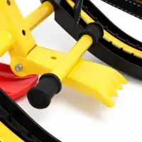 Снегокат &laquo;Twiny 2+&raquo; Спортивный, со спинкой, с родительской ручкой, жёлтый, TW2+/S Nika