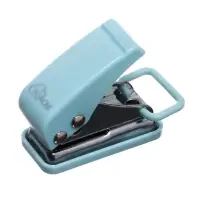 Дырокол на 1 отверстие, до 10 листов, металлический, МИКС