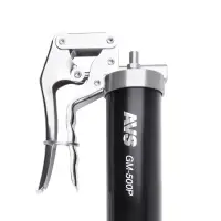 Шприц рычажно-плунжерный 500 мл для одной руки (гибкий шланг, трубка) под тубу AVS GM-500P