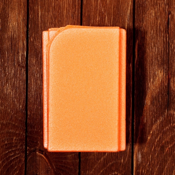 Коврик туристический складной «У костра», 38 х 27 см, цвет оранжевый Коврик туристический складной «У костра», 38 х 27 см, цвет оранжевый