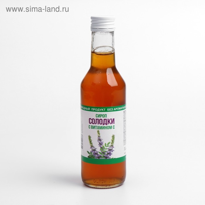 Сироп солодки с витамином С, 250 мл Сироп солодки с витамином С, 250 мл