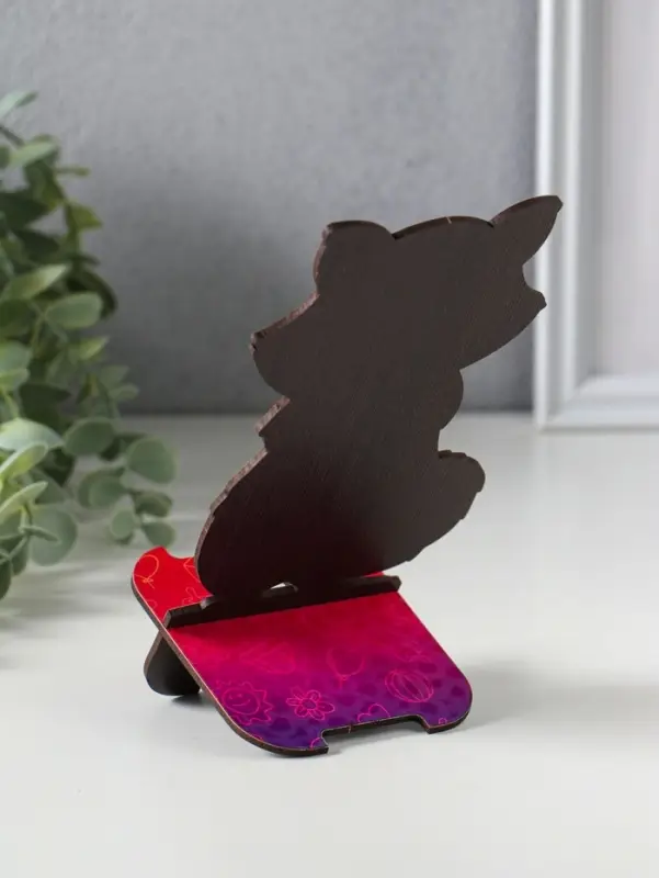 Подставка для телефона, планшета &laquo;Енот&raquo;, 19&times;10 см