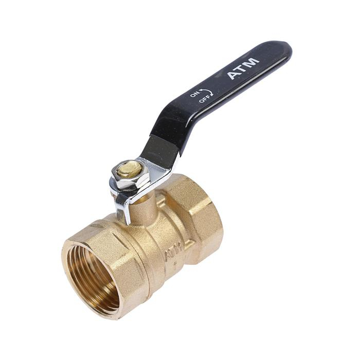 Кран шаровой  Кран шаровой "СТМ" Оптима, внутренняя/внутренняя резьба 1", ручка