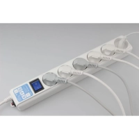 Сетевой фильтр Power Cube PRO, белый, 5м, 6р, 16А (3x1,5мм2)(SPL6-16-P-5М)