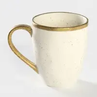 Кружка Magistro Poursephona, 400 мл, фарфор, белая