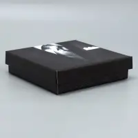 Коробка подарочная складная, упаковка, «Мужской костюм», 20 х 20 х 5 см Коробка подарочная складная, упаковка, «Мужской костюм», 20 х 20 х 5 см