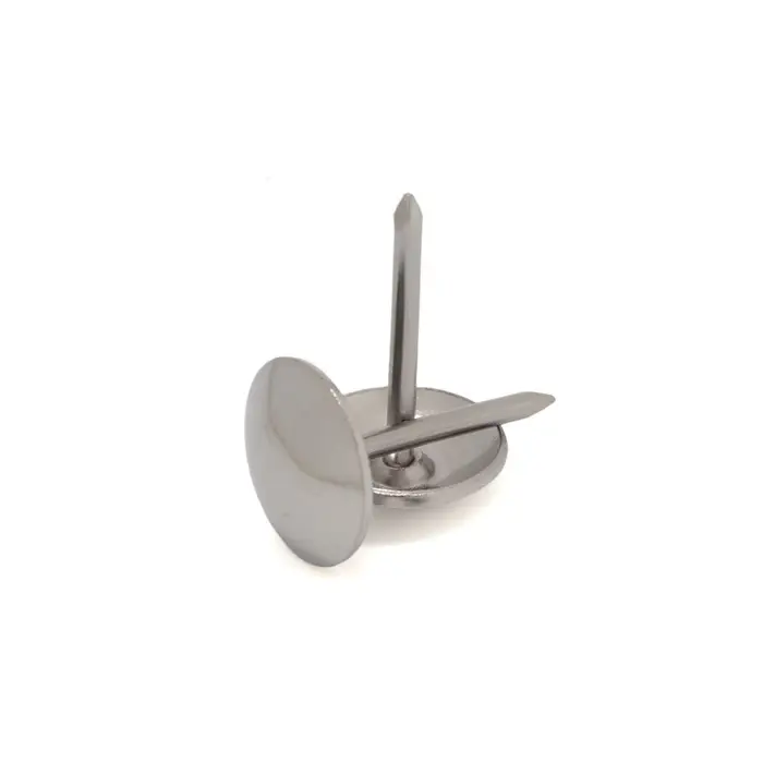 Лента декоративных гвоздей ТУНДРА, длина 1 м, 11×16 мм, хром, 10 шт. Лента декоративных гвоздей ТУНДРА, длина 1 м, 11×16 мм, хром, 10 шт.