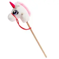 Мягкая игрушка ZABIAKA &laquo;Единорог-скакун&raquo;, на палке, МИКС