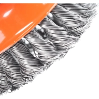 Корщетка для УШМ EDGE by PATRIOT d75мм, М14, чашка витая (813010006)