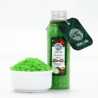 URAL LAB Жемчуг для ванны во флаконе, 85 г, аромат яблочный пунш, URAL LAB