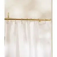 Штора для ванной &laquo;Ла Каса&raquo;, с люверсами, 180&times;180 см, полиэстер, белая