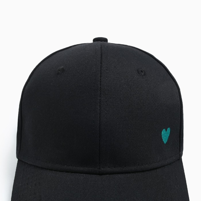 Кепка женская MIST с вышивкой, черный, р. 56-58 Кепка женская MIST с вышивкой, черный, р. 56-58