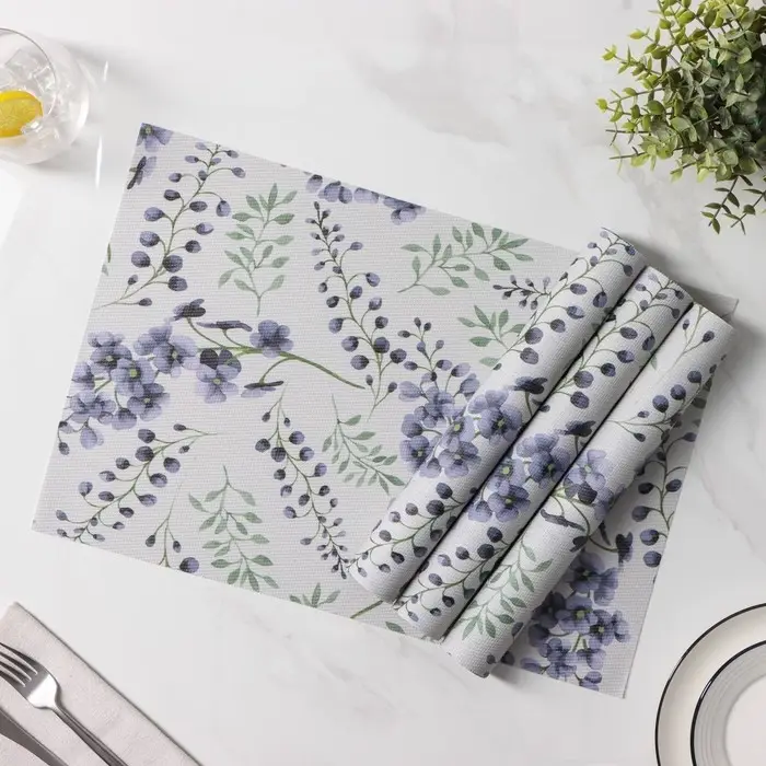 Салфетки сервировочные на стол Доляна &laquo;Весенняя нежность&raquo;, 4 шт., 30&times;45 см