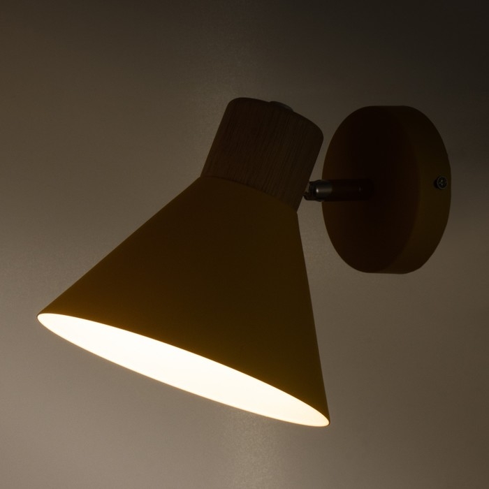 Бра "Ресто" Е27 40Вт желтый 18х11х17,5 см