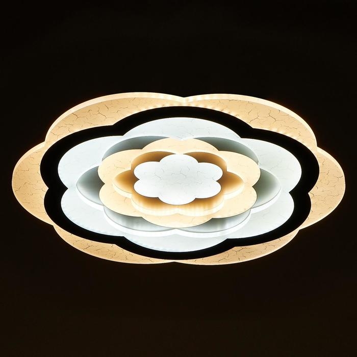 Светильник c ПДУ 69538/1 LED 122Вт диммер белый 50х50х6,5 см BayerLux