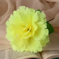Цветы искусственные &laquo;Глоксиния соната&raquo;, h=20 см, d=11 см, жёлтые МИКС