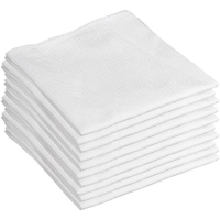 Набор полотенец вафельных отбел. 40х80см,пл160г/м2,10 шт/уп,текстил,100%хл