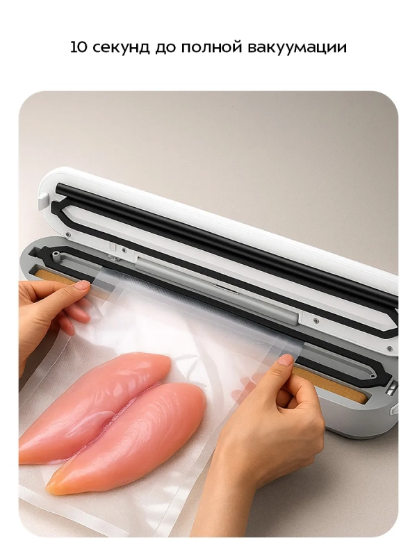 Вакууматор для продуктов с запайкой с пакетами КТ-1565 Вакууматор для продуктов с запайкой с пакетами КТ-1565