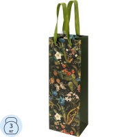 Пакет под бутылку подар. PREMIUMFLORA.ЛЕСНЫЕ ЯГОДЫ,12.3x36x9см 2-856/02