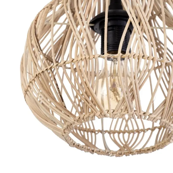 Светильник потолочный из ротанга «Диас», 1×120 Вт, Е27, 25×25×25 см Светильник потолочный из ротанга «Диас», 1×120 Вт, Е27, 25×25×25 см