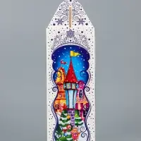 Подарочная коробка новогодняя Мечты сбываются 17 х 7 х 25,5 см