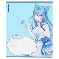 Тетрадь 18 листов, в клетку, ErichKrause Manga, МИКС