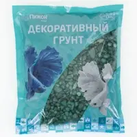 Мраморная крошка &laquo;Пижон Аква&raquo;, фр. 5-10 мм, малахит, 800 г